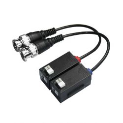 Folksafe BSC03590 Pair of special passive video baluns only HD-TVI, AHD, CVI, CVBS. Up to 4K (8 Mpx)