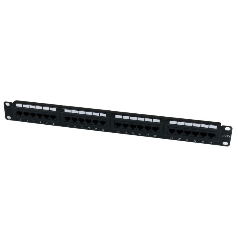 Bysecur COM-PP Patch Panel UTP CAT6 24 ports