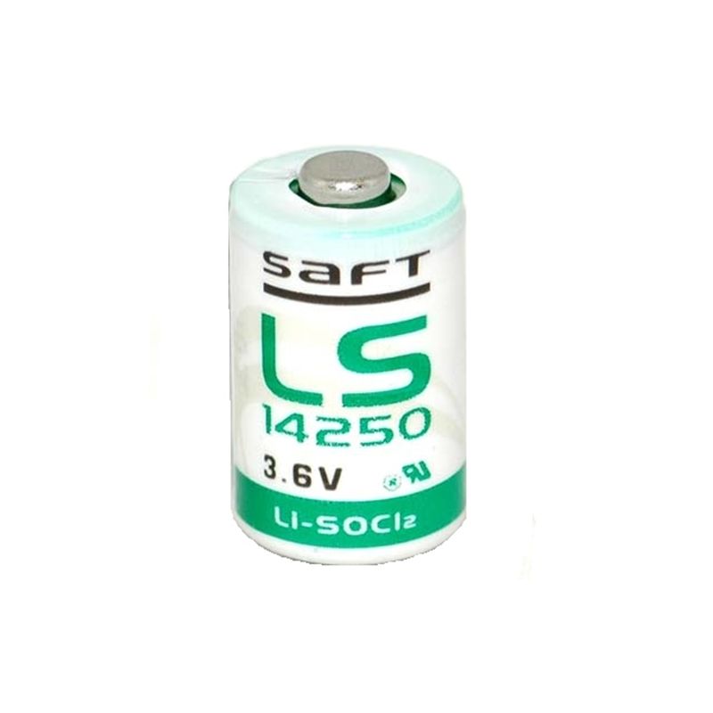 Bysecur BAT-LS14250 Bateria de lítio Saft LS14250 3,6V 1/2AA