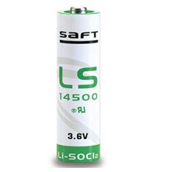 Bysecur BAT-LS14500 Bateria de lítio Ls14500 Saft 3,6V