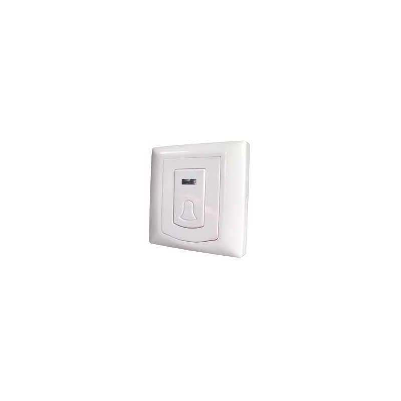 Bysecur alarms BSC01616 Bouton poussoir de sonnette sans fil