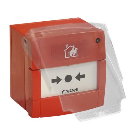 Kidde FC-200-002 Pulsador manual alarma analógico vía radio reseteable Centrales analógicas Fusion Rojo LED estado…