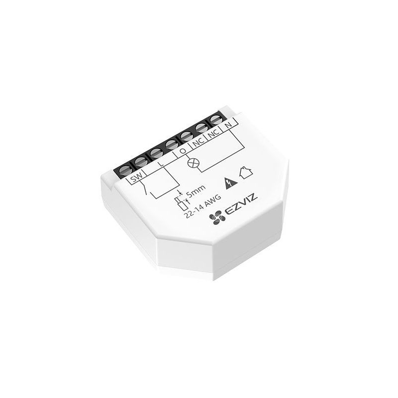 Ezviz CS-T35-R100-W Smart WiFi Relay White Color Wireless Lighting Control