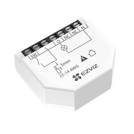 Ezviz CS-T35-R100-W Smart WiFi Relay White Color Wireless Lighting Control