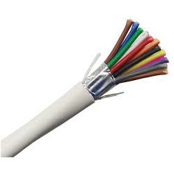 Bysecur BSC21548 100m roll of halogen-free 12-wire shielded flexible cable (12x0.22 AL/M HF)