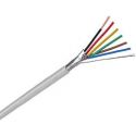 Bysecur BSC21549 100m roll of halogen-free 4+2-wire shielded flexible cable (AL/M 4x0.22+2x0.75 HF)