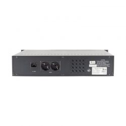 Bysecur RM-LI-1K2-2U-LCS-2X7 UPS para montagem em rack 1200VA / 720W. 2 lojas Schuko