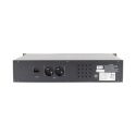 Bysecur RM-LI-1K2-2U-LCS-2X7 UPS para montagem em rack 1200VA / 720W. 2 lojas Schuko