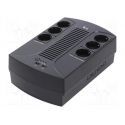 Bysecur DM-LI-0K6 UPS type power strip. 600VA / 360W. 6 sockets