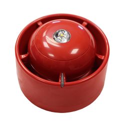 Kidde SC-33-0110-0001-99 Sirena SmartCell Roja y Baliza de Techo (VAD Rojo)