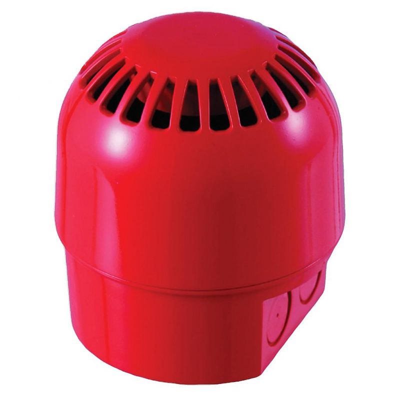 Kidde AS964I Sirene com isolador para central analógica. Protocolo Apollo XP95. Vermelho. Aritech