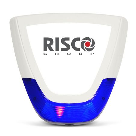 Risco RS402BL0000A Sirène extérieure Lumin8 Delta Plus avec feu arrière intégré Risco