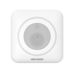 Hikvision alarms DS-PS1-II-WE(O-STD)/BLUE@ Hikvision AX-PRO Indoor Wireless Siren Two-Way Audio 868MHz LED Sound 110dB…