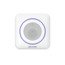 Hikvision alarms DS-PS1-II-WE(O-STD)/BLUE@ Hikvision AX-PRO Indoor Wireless Siren Two-Way Audio 868MHz LED Sound 110dB…