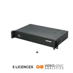 Videologic VLRX3-IA04 Sistema de análisis de vídeo activado para 4 canales de analítica IA hasta 8