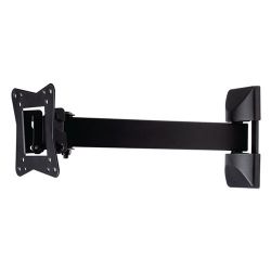 Bysecur BSC03353 Soporte de pared con brazo orientable para monitores entre 10 - 32 " Negro de hasta 30kg