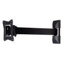 Bysecur BSC03353 Wall mount with adjustable arm for monitors between 10 - 32 " Black up to 30kg