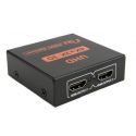 Bysecur HDMI_DUPLICATOR HDMI Splitter 1 Male and 2 Female Duplicator Cable Two Monitor Outputs