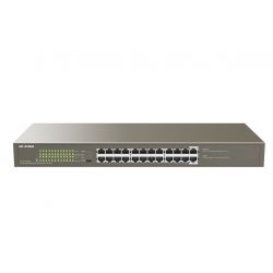 Ipcom G1124P-24-250W Switch 24 puertos PoE Gigabit no gestionable enracable L2 IP-COM