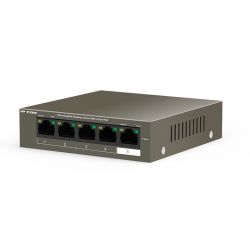 Ipcom G1105P-4-63W Switch 5 portas não gerenciáveis ​​Gigabit L2 4PoE IP-COM