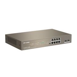 Ipcom G1110P-8-150W Switch 8 ports PoE + 2 ports SFP Gigabit unmanaged rackable L2 IP-COM