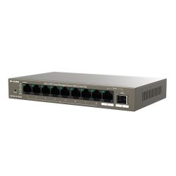 Ipcom G2210P-8-102W 9-port switch - 8 PoE + 1 SFP Gigabit port cloud manageable