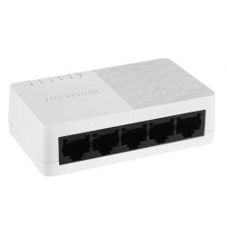 Hikvision DS-3E0505D-O Compact Switch 5 ports Gigabit 10/100/1000 Mbps non gérés (pas de POE)