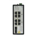 Hikvision DS-3T0510P Switch POE industrial não gerenciado Gigabit de 8 portas Hikvision