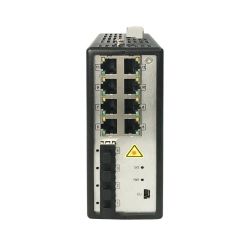 Hikvision DS-3T3512P Switch POE industrial totalmente gestionado Gigabit de 8 puertos Hikvision