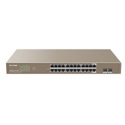 Ipcom G3326P-24-410W Switch inteligente 24 PoE Gigabit + 2 portas SFP Acesso gerenciável à nuvem L2 IP-COM