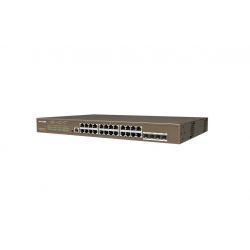 Ipcom G5328P-24-410W Switch inteligente 24 PoE Gigabit + 4 puertos SFP PoE Gestionable L3 IP-COM