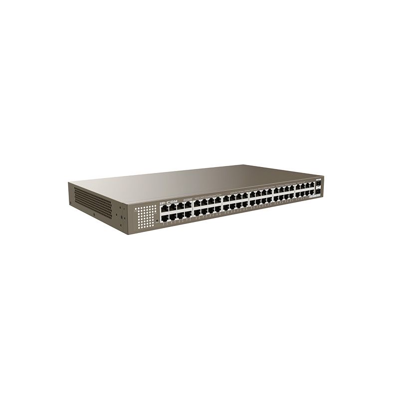 Ipcom G3350F  Smart switch 48 Gigabit ports (10/100/1000 Mbps) + 2 100/1000 SFP ports