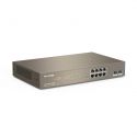 Ipcom G3310P-8-150W Switch inteligente 8 PoE Gigabit + 2 puertos SFP Gestionable Acceso a nube L2 IP-COM