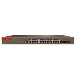 Ipcom G5328X Manageable smart switch 24 Gigabit ports (10/100/1000 Mbps) + 4 SFP port 10G L3 IP-COM