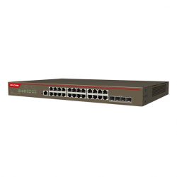 Ipcom G5328X Manageable smart switch 24 Gigabit ports (10/100/1000 Mbps) + 4 SFP port 10G L3 IP-COM