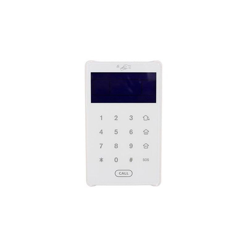 Bysecur alarms BSC03140 Bysecur two-way radio keypad with LCD display and tag reader