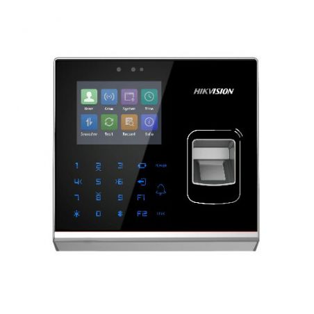 Hikvision access control DS-K1T201AMF Terminal de contrôle d'accès Empreinte digitale LCD-TFT Cartes Mifare 2,8"…