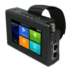 Bysecur M-IPC-200B Testeur de vidéosurveillance au poignet 4" pour caméras IP, HDTVI, HDCVI, AHD, CVBS. POE, WiFi