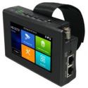 Bysecur M-IPC-200B Testador de CFTV de pulso de 4" para câmeras IP, HDTVI, HDCVI, AHD, CVBS. POE, WiFi