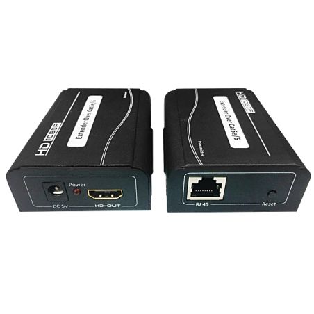 Folksafe FS-HD2100E Émetteur - Récepteur signaux HDMI via câble Cat5e/6 50m Folksafe