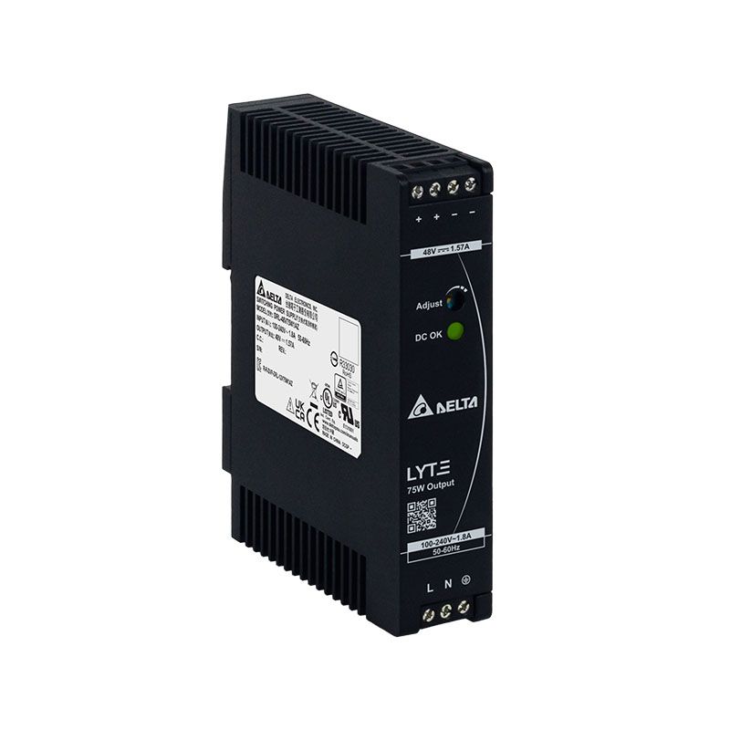 Hikvision DRL-48V75W1AZ Hikvision LYTE 48V 75W DIN Rail Industrial Power Supply Unit