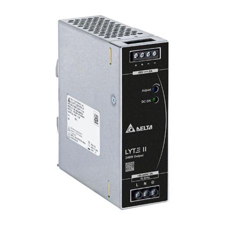 Hikvision DRL-48V240W1EN Hikvision LYTE II 48V 240W DIN Rail Industrial Power Supply Unit