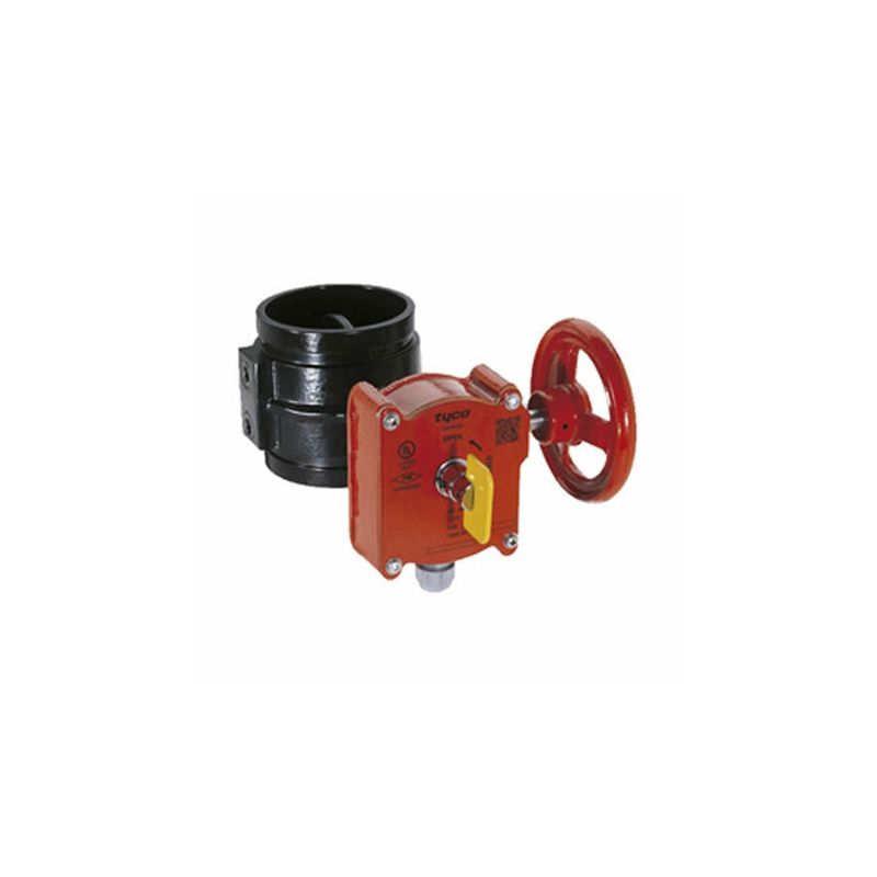 TYCO BFV-300GR-25 TYCO 2 1/2" Grooved End Butterfly Valve