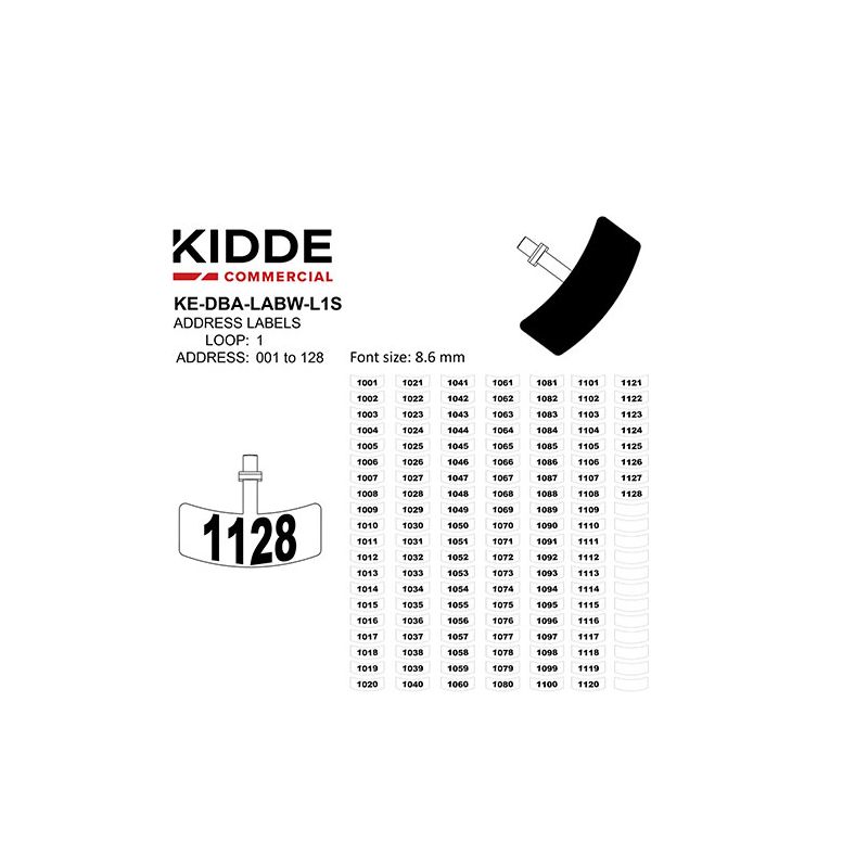 KIDDE KE-DBA-LABW-L1S ENFANT