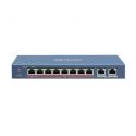 Hikvision DS-3E1310HP-EI Managed Smart Switch 8 ports 100Mbps PoE + 2 ports RJ45 Gigabit Hi-Poe