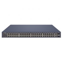 Hikvision DS-3E1552P-SI Switch PoE inteligente Gigabit 48 portas Até 300m