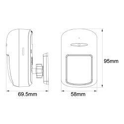 Provision IV-320IPSN-37 Hidden Camera in PIR IP 2MP DN dWDR…