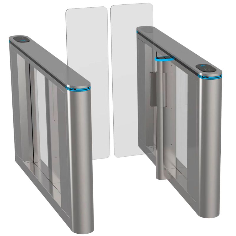 Turboo TS-SG808-800-HIGH - Bidirectional access turnstile, Acrylic barrier gate…