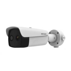 Hikvision thermal DS-2TD2637T-7/QY Cámara Bullet Bi-spectrum IP termal 6mm óptica 4mm Detección humo Prevención…