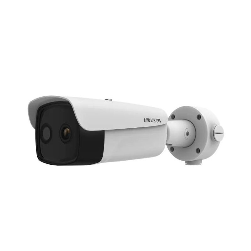 Hikvision thermal DS-2TD2637T-7/QY Caméra Bullet thermique IP bi-spectre, optique 6mm, détection de fumée 4mm,…